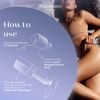 Womanizer Beauty - вибратор за клитор с въздушни вълни във форма на червило (лилав)