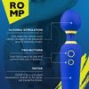 ROMP Flip Wand Massager Blue