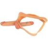 You2Toys Ultra Realistic Double Penis Thong реалистичен двоен страп-он