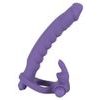 You2Toys Los Analos Double Delight Silicone Strap-On Purple