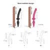 strap-on-me Semi-Realistic Switch Plug-in 2in1 Dildo & Butt Plug Black L
