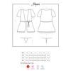 Szlafrok Obsessive Miamor robe
