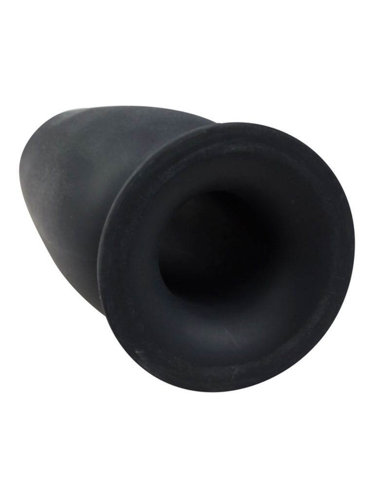 Пробка-туннель Orion Lust Tunnel Plug with Stopper с ограничителем, черный 5321180000 - Orion - Анальные тоннели - Купить