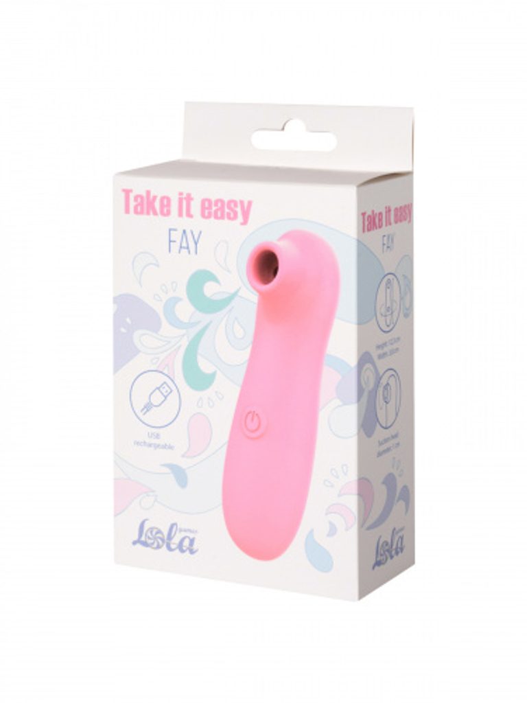 Lola Games Dobíjecí vakuový vlnový stimulátor Take It Easy Fay Pink - Other  Clitoral Stimulators - Sexshop Prague