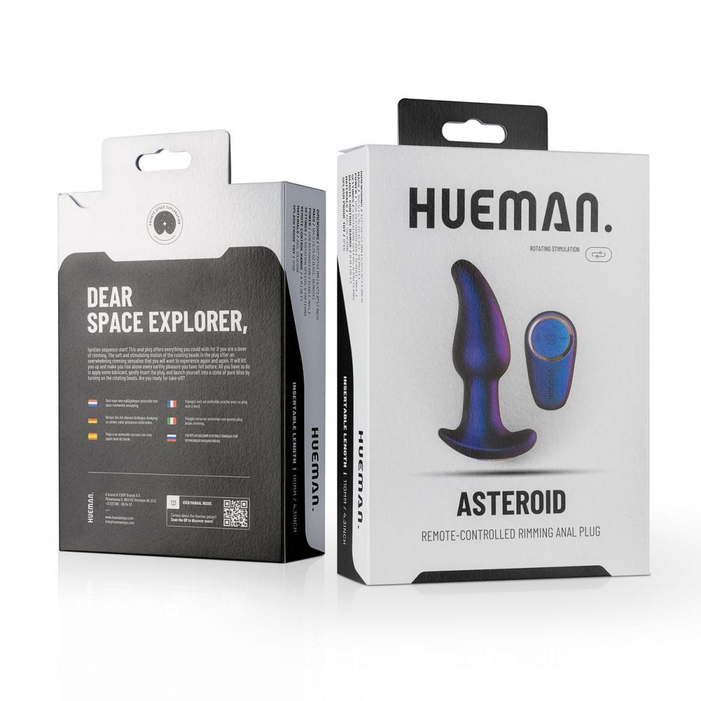 Hueman Asteroid Rimming Anal Plug - Anal beads - Sexshop Prague