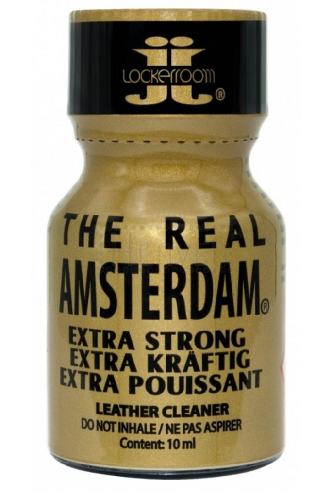 Poppers Real Amsterdam Extra Strong 10ml. - Sexshop Prague