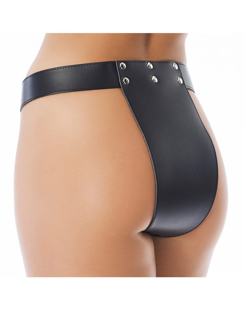 Rimba Chastity Belt with Two Holes In Crotch Padlock Included M/L - Chastity  Belts - Sexshop Prague