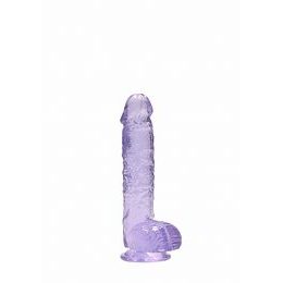 RealRock Crystal Clear 15cm Purple