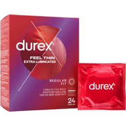 Durex Feel Thin Extra Lubricated 24 szt