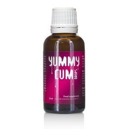 Kapky Yummy Cum pro muže 30ml