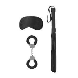 Shots Ouch! Introductory Bondage Kit #1 Black