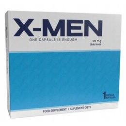 X-MEN SHS suplement diety na długą i silną erekcję 1 kapsułka