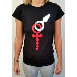 Women's t-shirt erotic fair pattern1 S