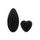 S Pleasures Panty Vibe Sweetheart Black