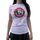 Women's t-shirt Erofest pattern lips white