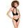 Black Level Open Cup Top Vinyl Set with Chains 2830469 Black