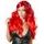 Cottelli Wig Wavy Long Red