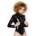 Black Level Tight fitting Vinyl Jacket