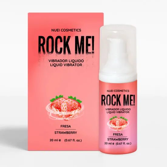 Nuei Cosmetics ROCK ME! Liquid Vibrator Strawberry 20 ml