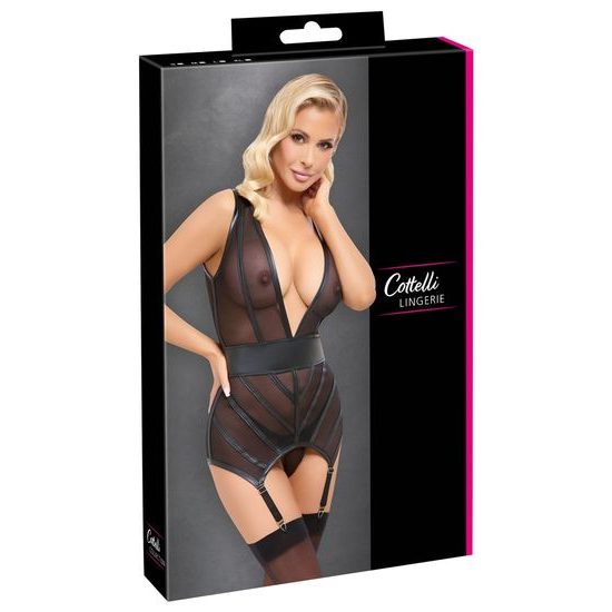 Cottelli Set with corset and thong
