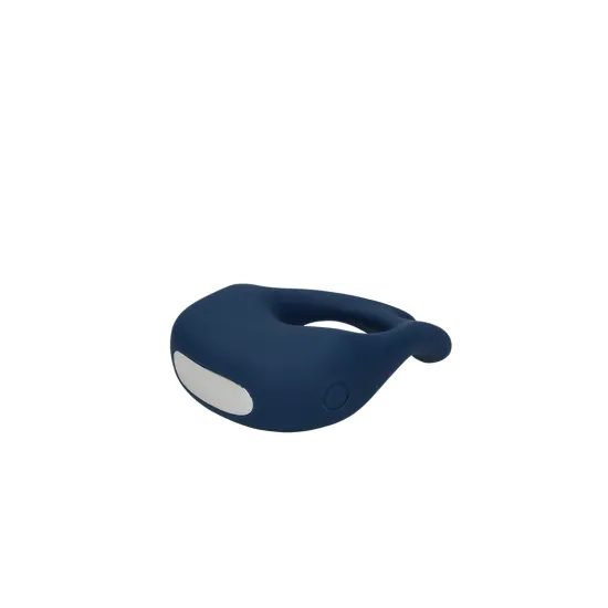 Loveline Pointed Vibrating Cock Ring - Baltic Blue