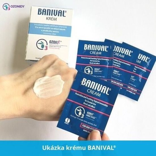 BANIVAL krém na záněty žaludu a předkožky penisu 10x3ml