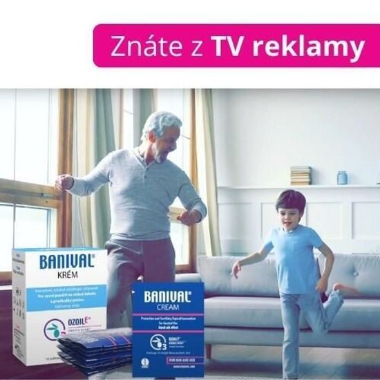 BANIVAL krém na záněty žaludu a předkožky penisu 10x3ml