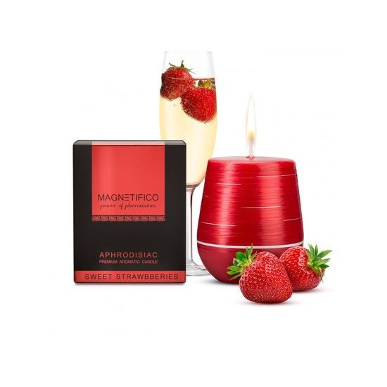 Magnetifico Aphrodisiac Candle Sweet Strawberries