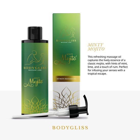BodyGliss Massage Collection Minty Mojito Massage Lube 150 ml