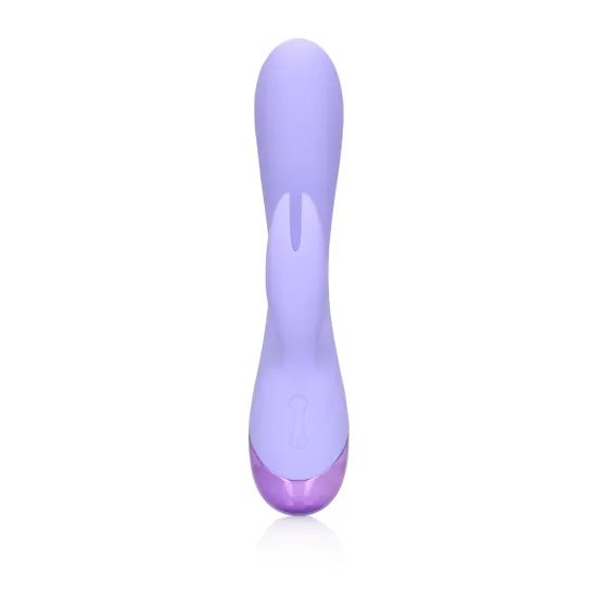 Loveline Smooth Silicone Rabbit Vibrator - Digital Lavender