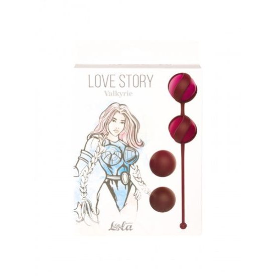 Lola Games Vaginal Balls Set Love Story Valkyrie Wine Red