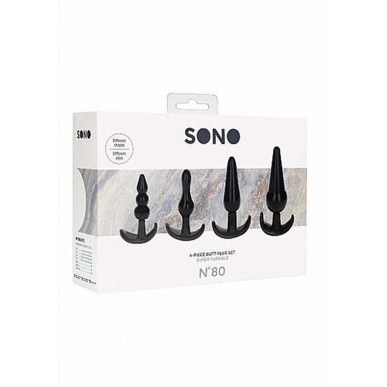 Sono No.80 4-Piece Butt Plug Set