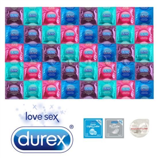 Durex Exclusive Mix 40 ks