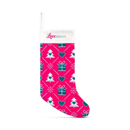 LoveBoxxx Christmas Stocking Set Pink