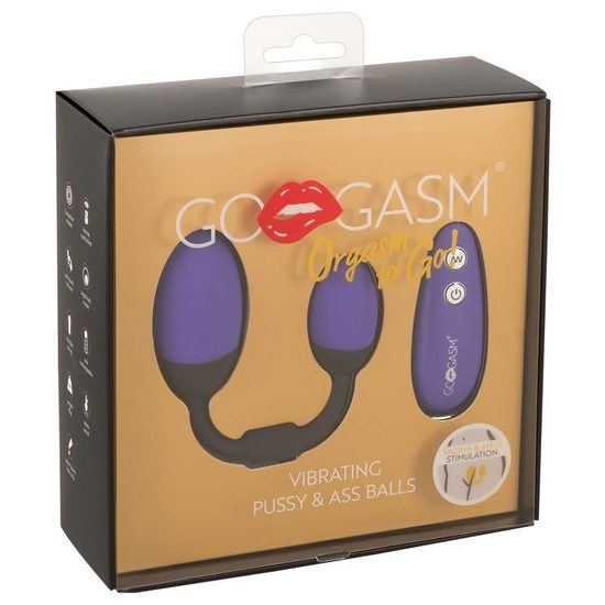 GoGasm Pussy & Ass Balls remote