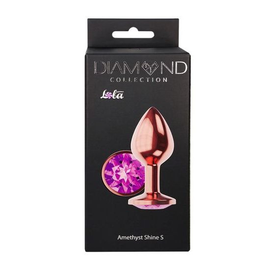 Lola Games Diamond Amethyst Shine L anální kolík