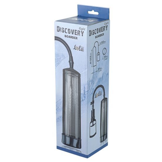 Lola Games Vacuum Pump Discovery Light Boarder Charcoal