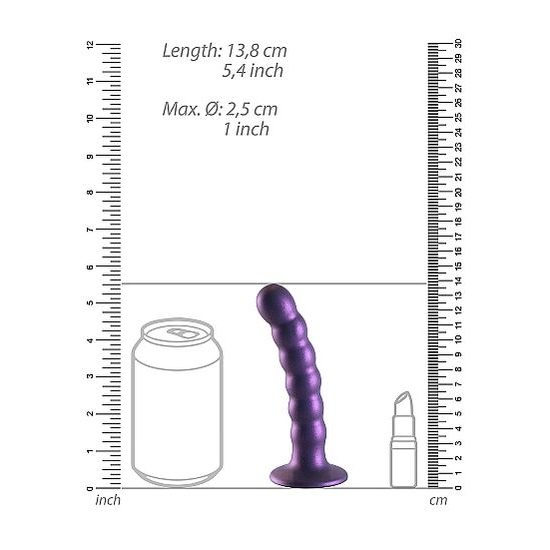 Ouch! Beaded Silicone G-Spot Dildo