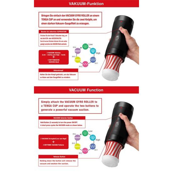 Tenga Gyro Roller Vacuum