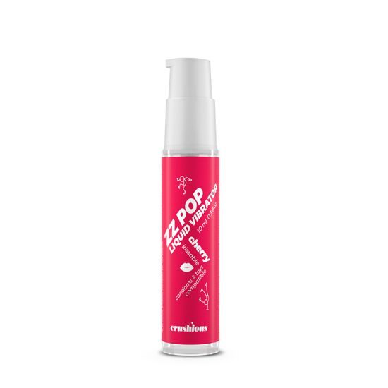 Crushious Zz Pop Liquid Vibrator Cherry Aroma 10ml