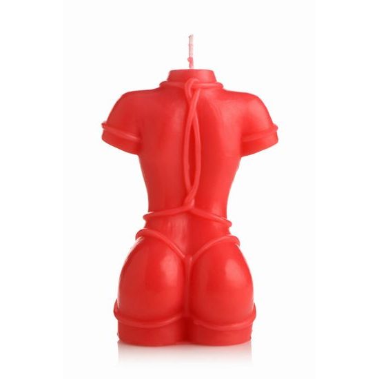 Master Series Bound Goddess Drip Candle Red