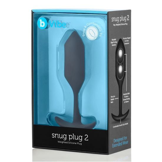 b-VIBE Snug Plug 2 Black