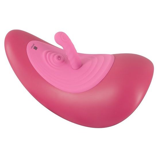 VibePad Rideon pulzující houpačka pro stimulaci G bodu a klitorisu růžová