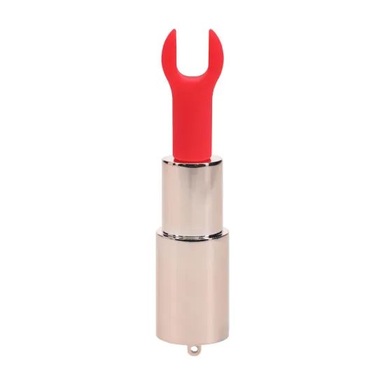 Loveline Angel Lipstick Vibrator with 4 Attachments - Pink
