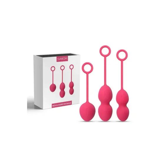 Svakom Svakom - Nova Kegel Balls Plum Red