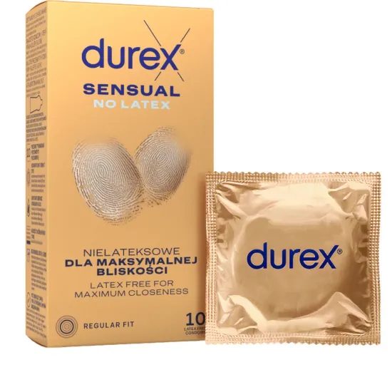 Durex Sensual No Latex 10 szt