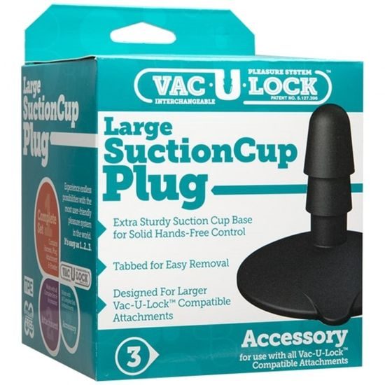 Vac-U-Lock Suction Cup with Plug