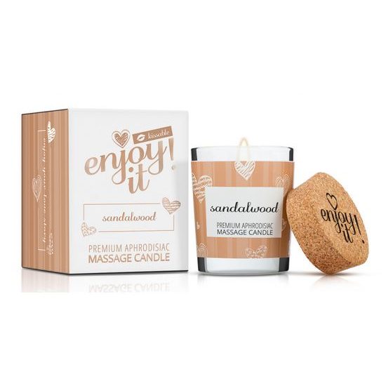 Masážní svíčka MAGNETIFICO - ENJOY IT! Sandalwood 70 ml