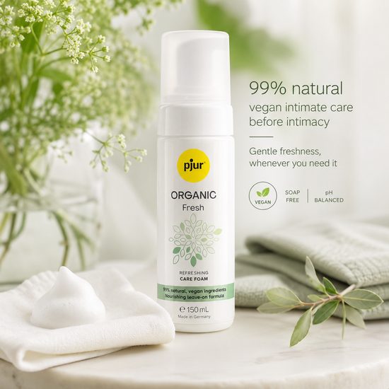 pjur ORGANIC Fresh Refreshing Care Foam 150ml