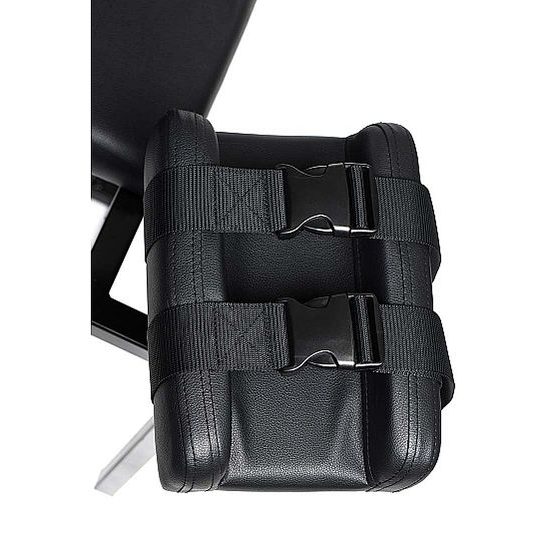 Master Series Leg Spreader Obedience Chair with Sex Machine